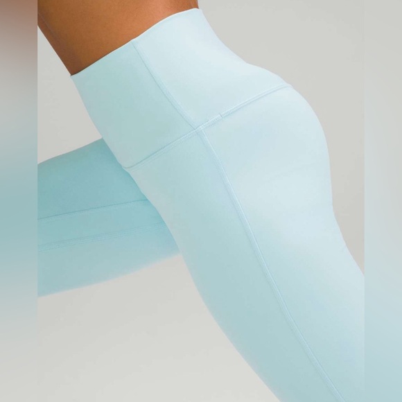 NWOT Lululemon Align High-Rise Pant 25" Icing Blue - Picture 3 of 8